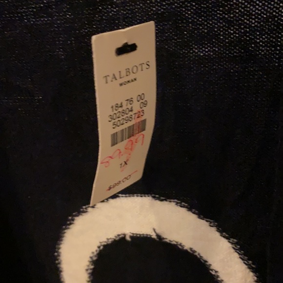 Talbots cardigan 1X - Picture 2 of 4